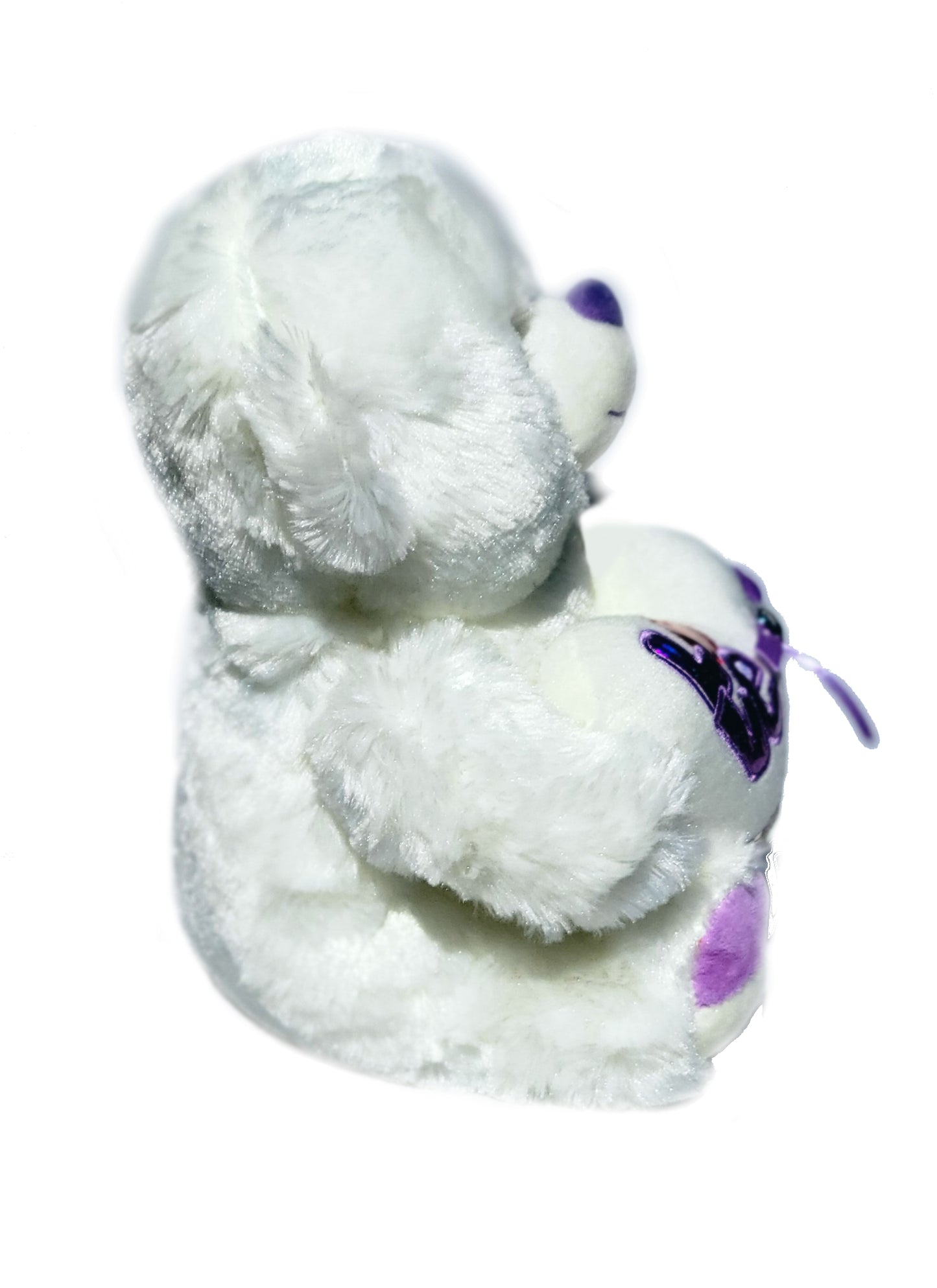 Bear Holding Love Heart with Rhinestone Bow 11 Inches Valentine's Day Gift & Home Decor