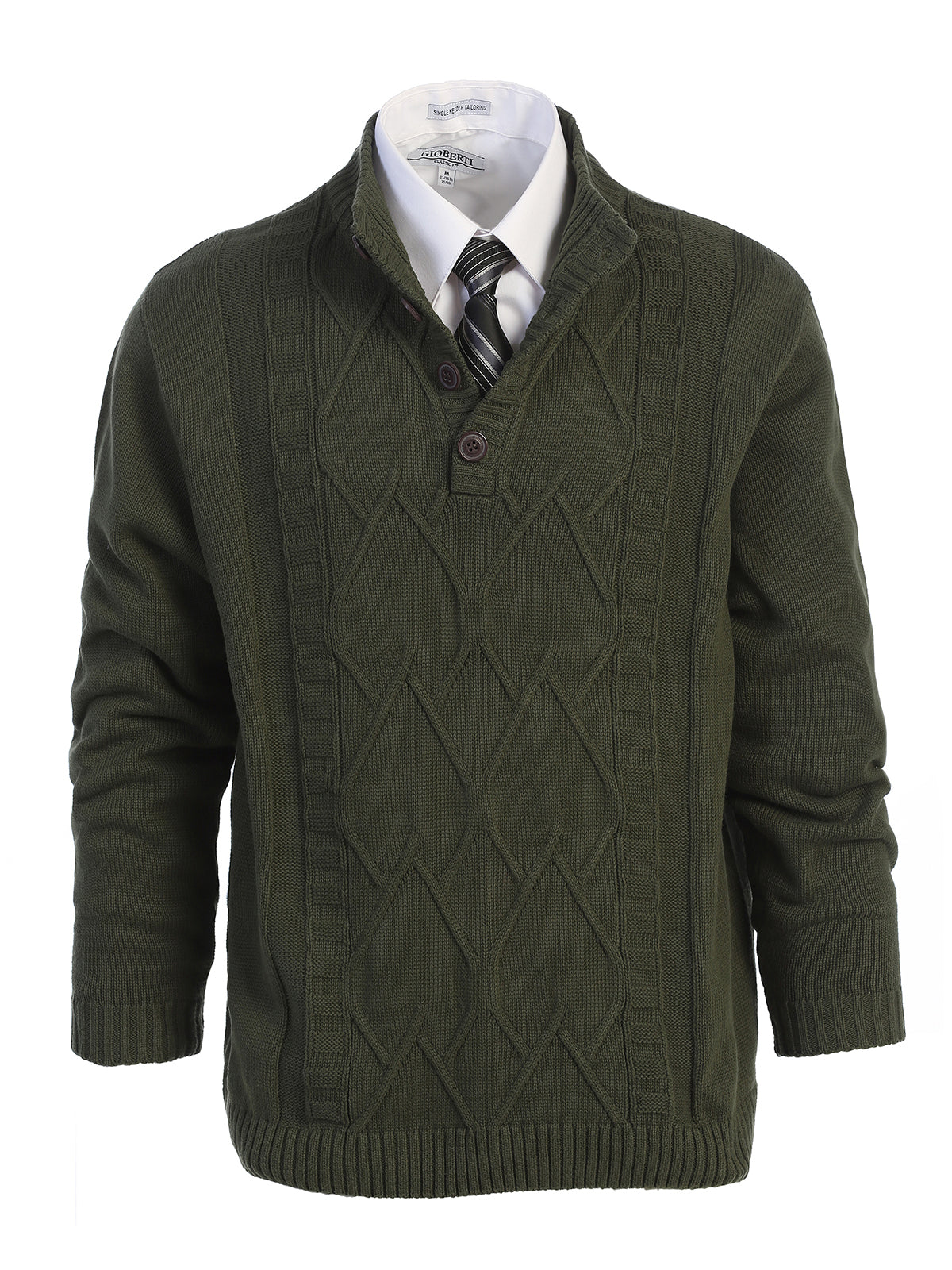Men's Knitted Cardigan Sweater