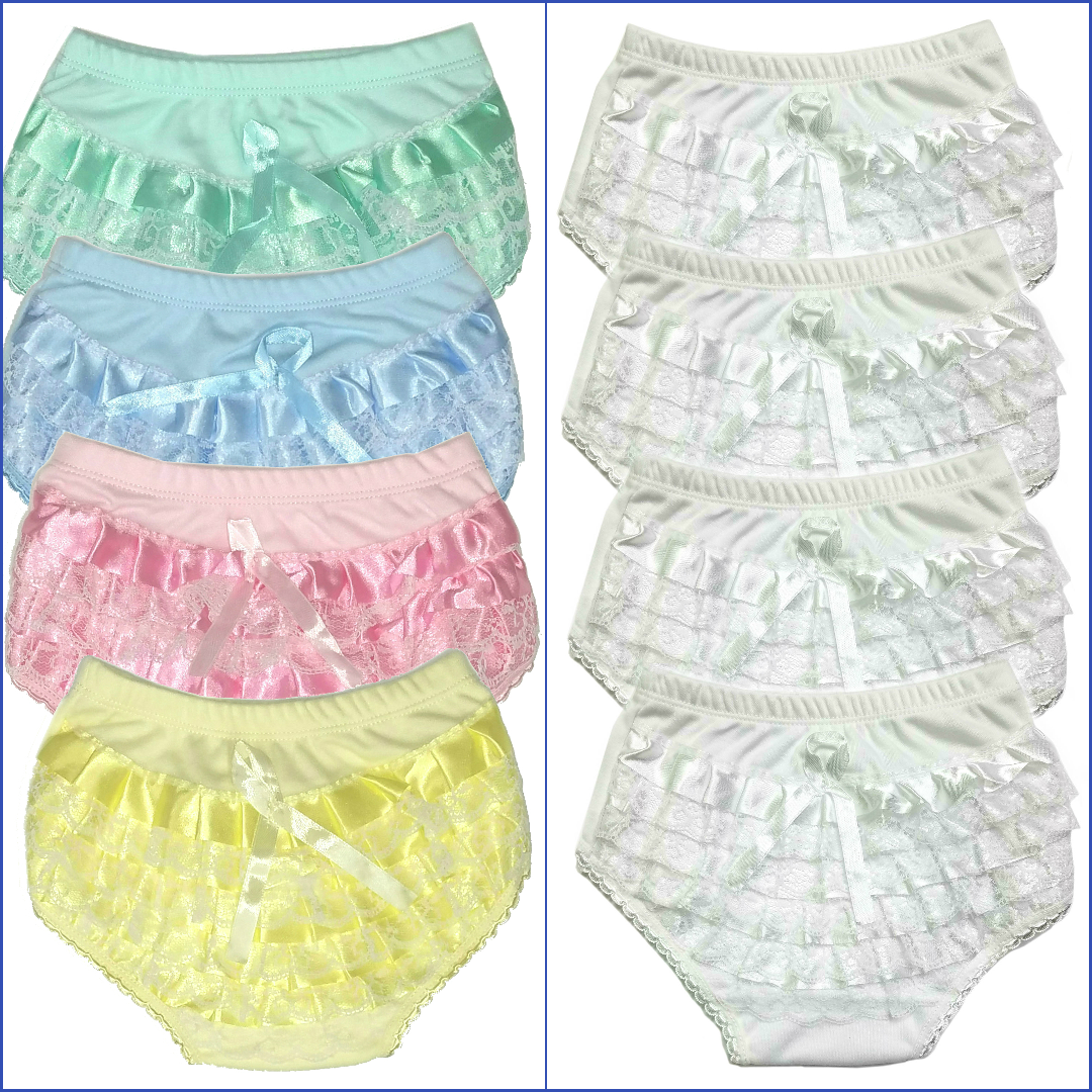Diaper Cover Cloth Lace Ruffle KC-4508-5