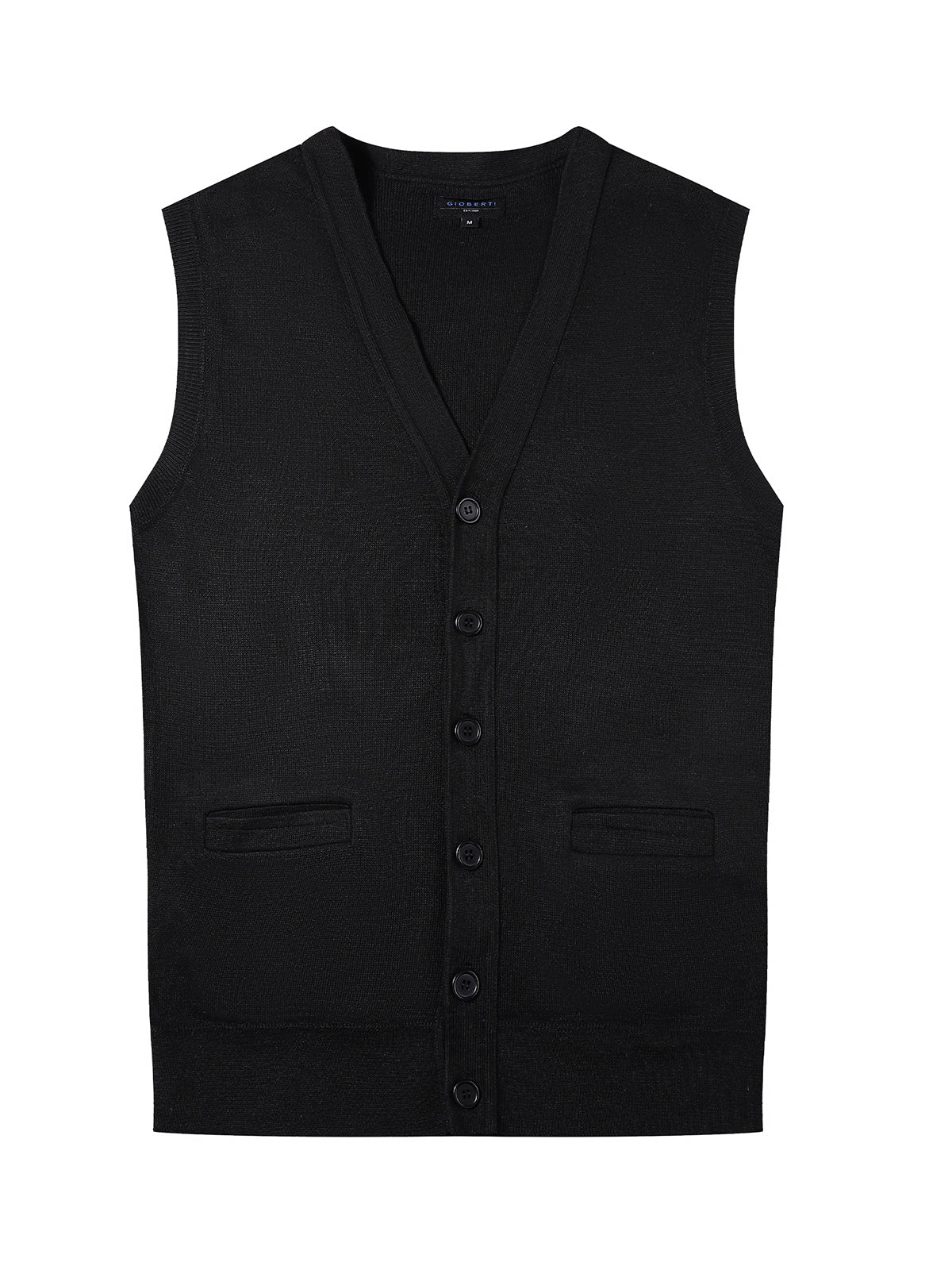 Mens's knitted sweater vest
