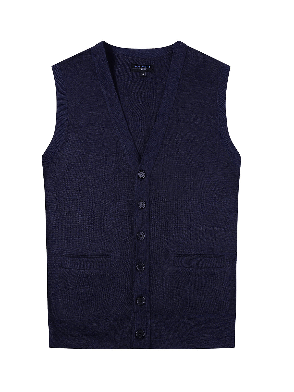 Mens's knitted sweater vest