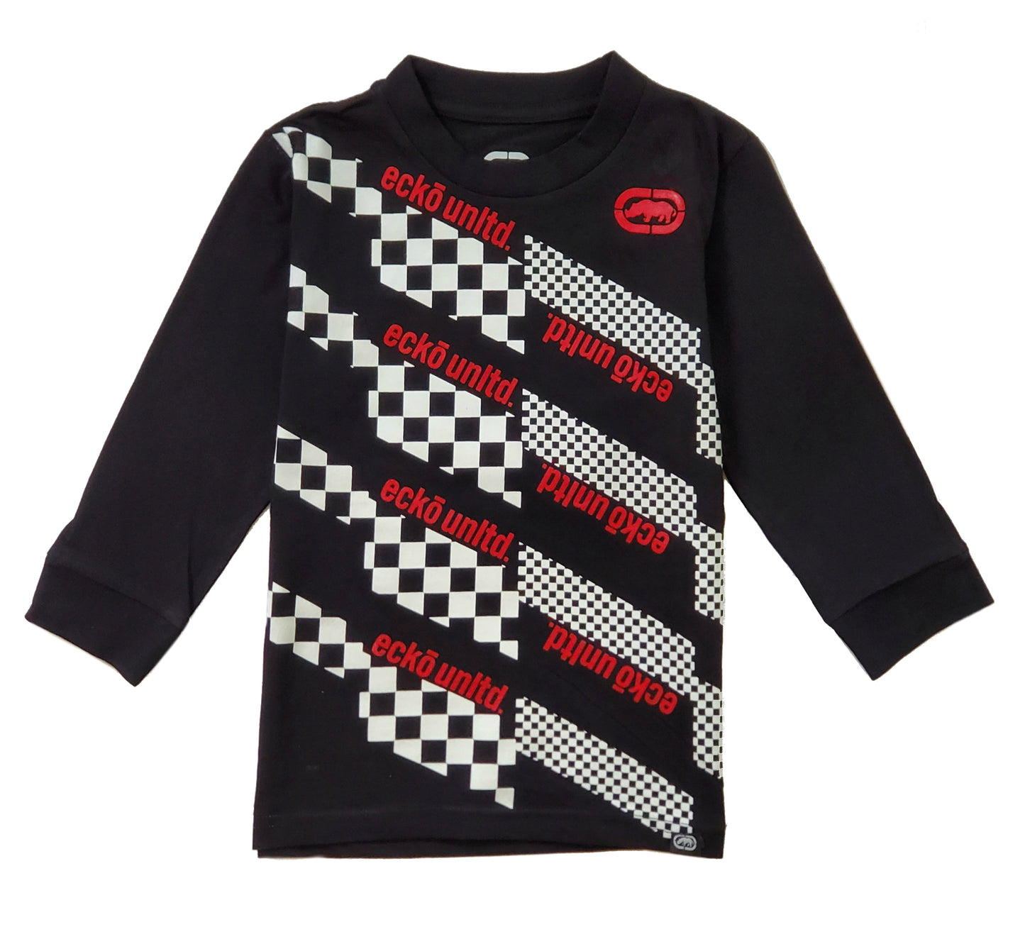 Ecko Unltd kids T Shirt Black Long Sleeve ECKO_Black