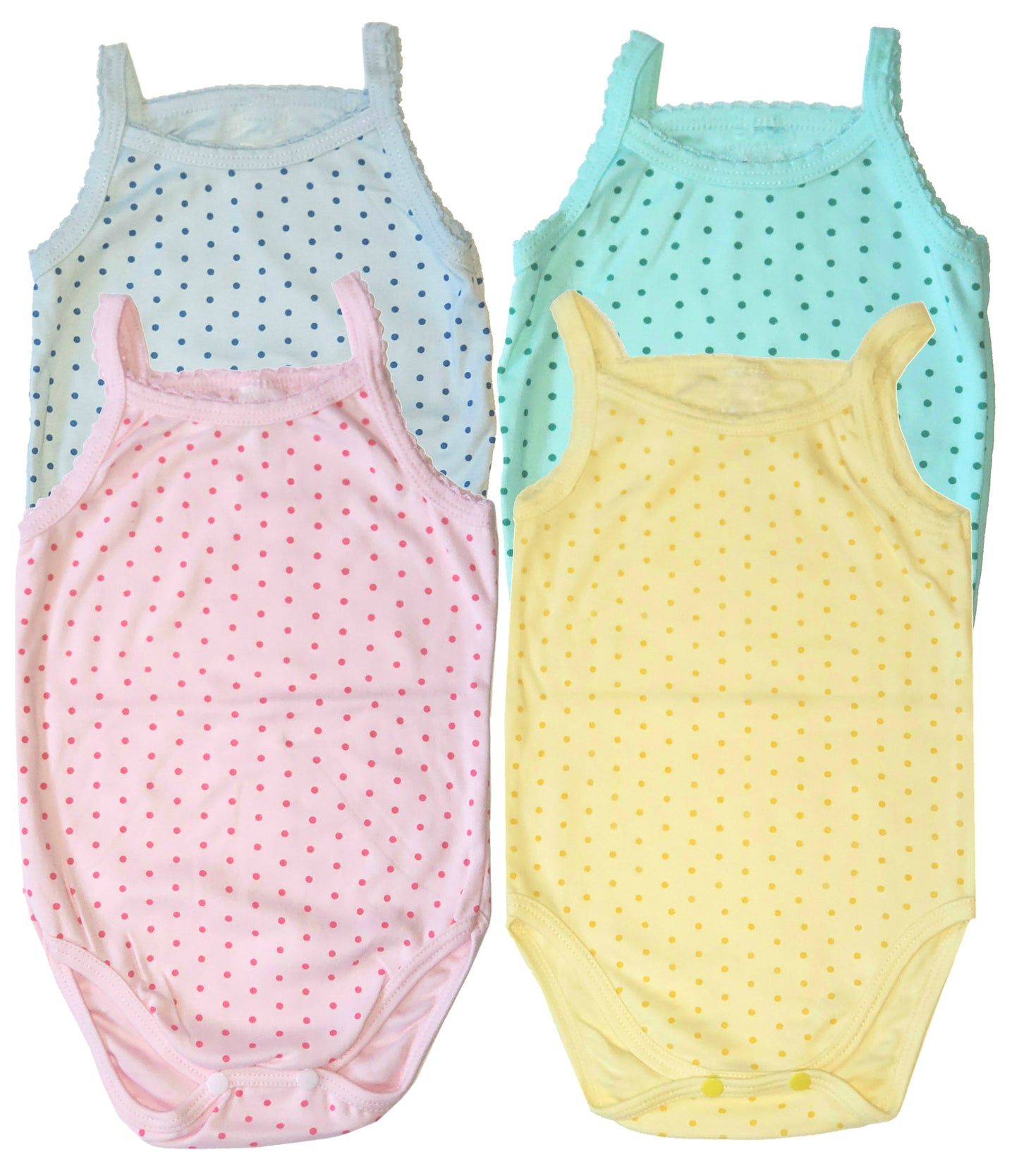 Baby Camisole Girl Bodysuit Newborn Sleeveless Set Romper KC-4419-7