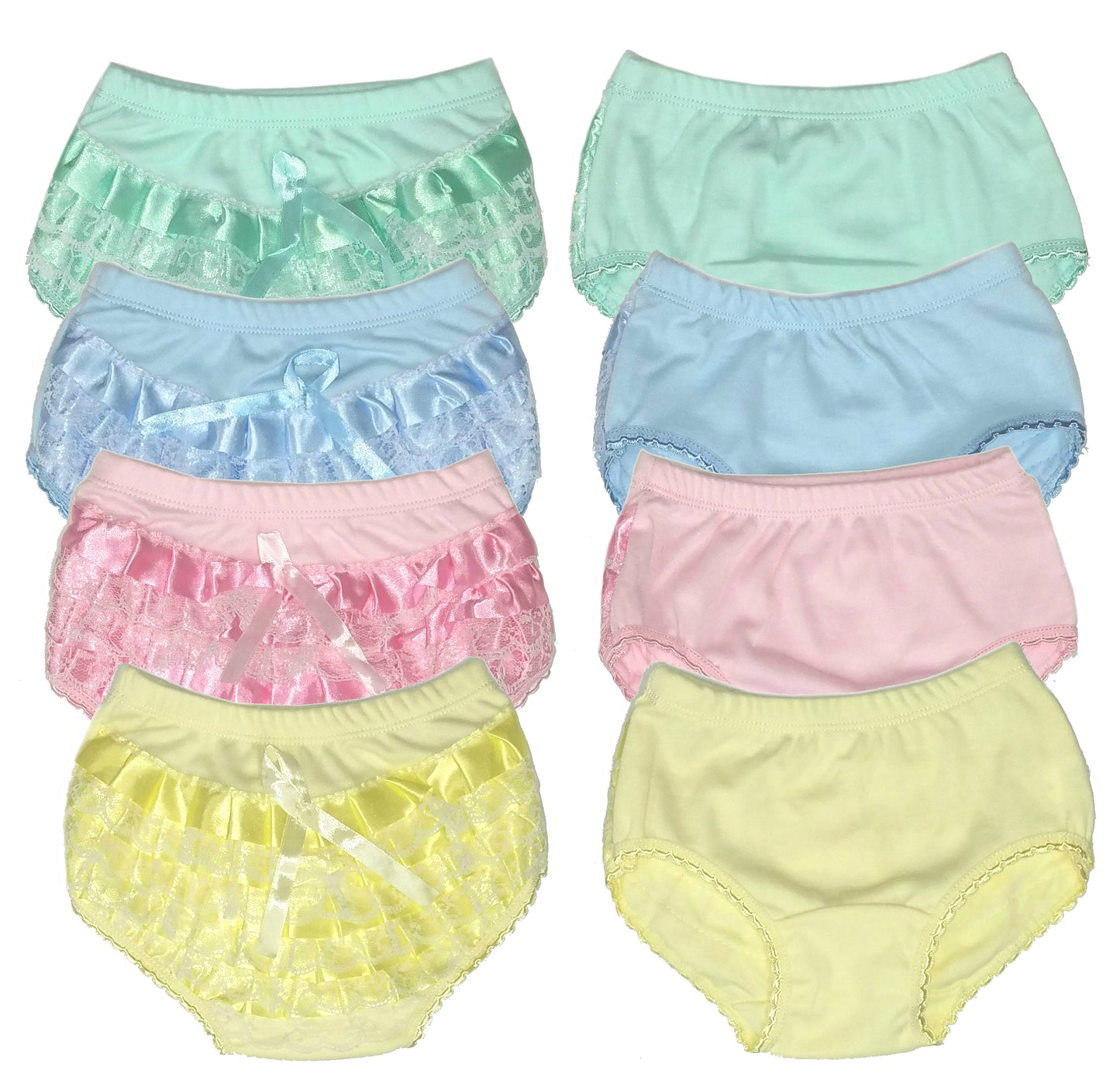 Diaper Cover Cloth Lace Ruffle KC-4508-5