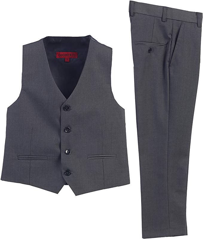 Boy's Formal 2 -Piece Suit Vest GB-BVS