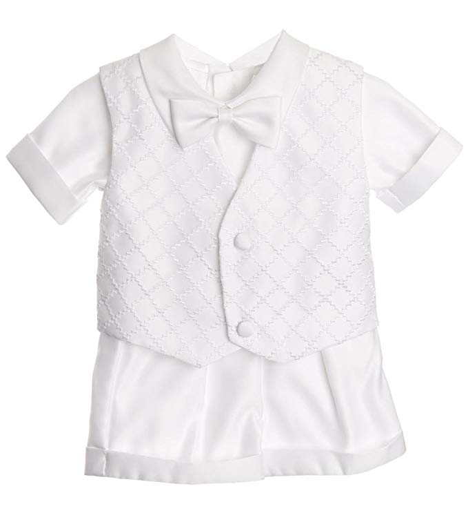 Baptism Christening Outfit Short Set RFL-017