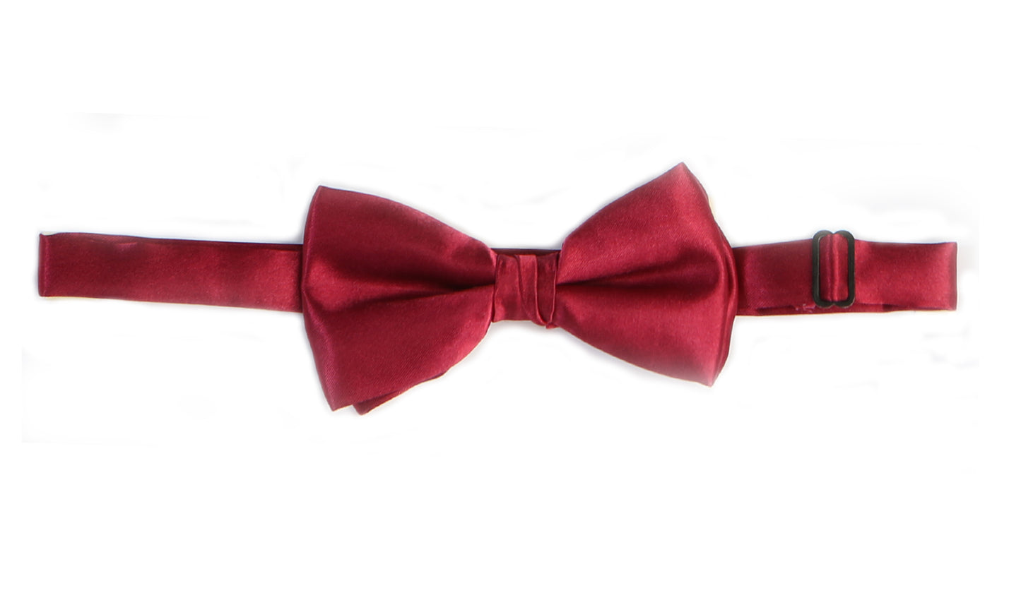 Wholesale Bow Tie Kids Boys Men Solid Satin