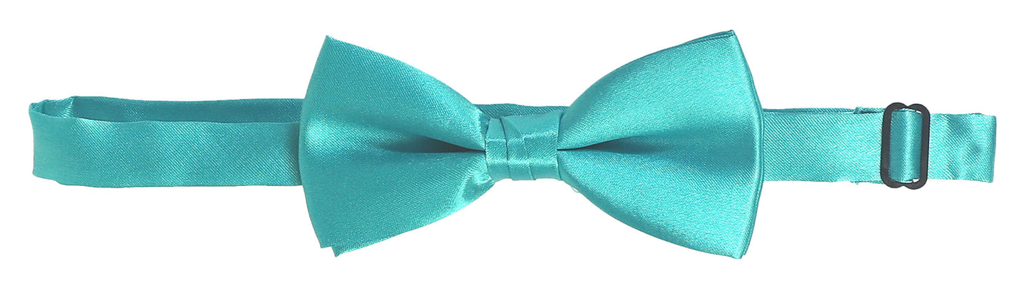 Wholesale Bow Tie Kids Boys Men Solid Satin