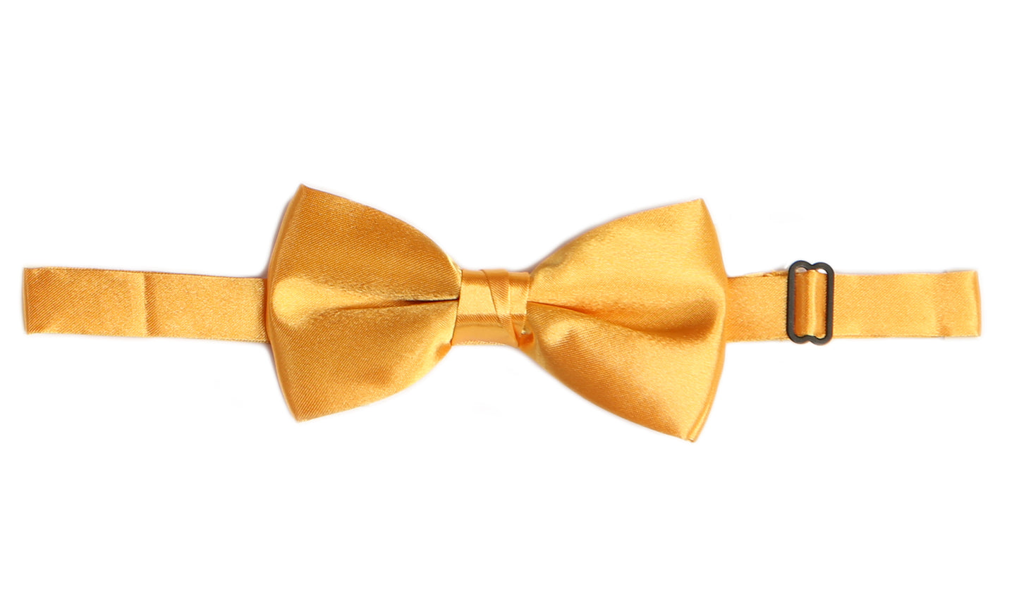Wholesale Bow Tie Kids Boys Men Solid Satin