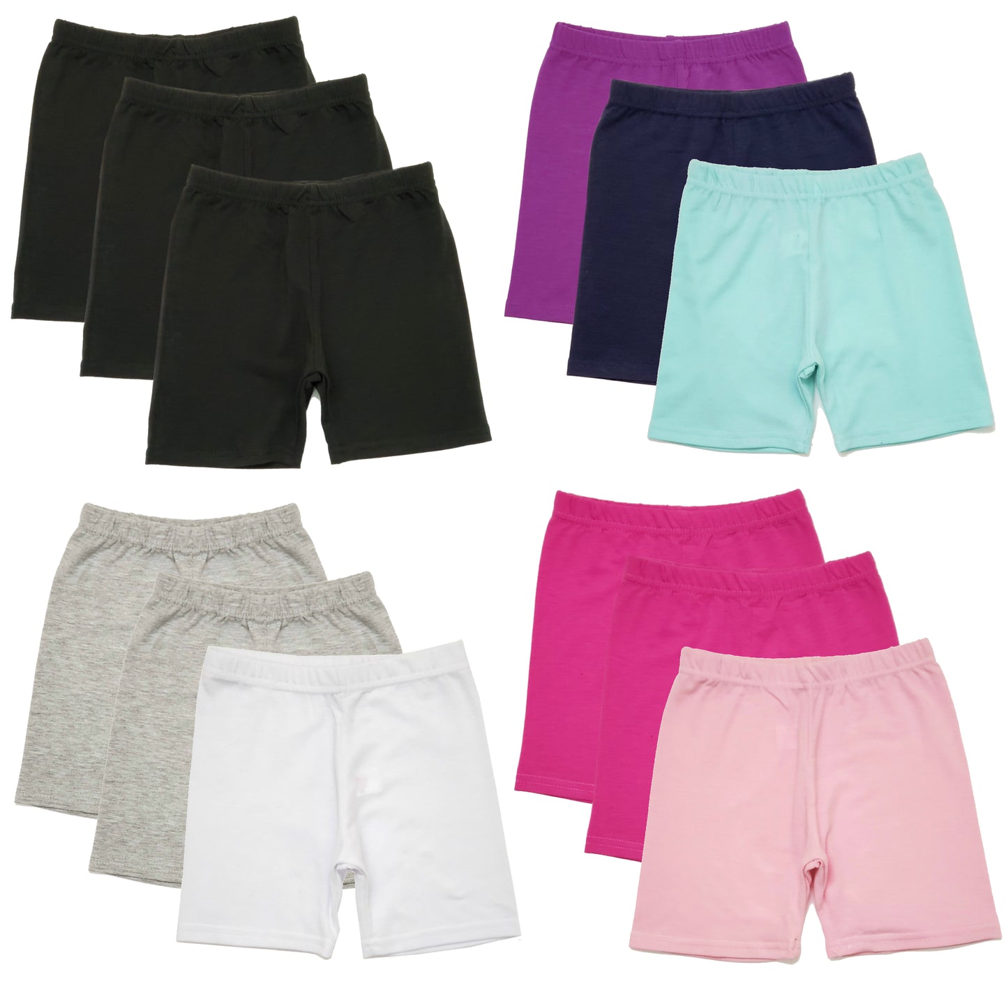 Girls Bike Shorts Dance Yoga Shorts Toddler Kids Under Short Kc 4522AD