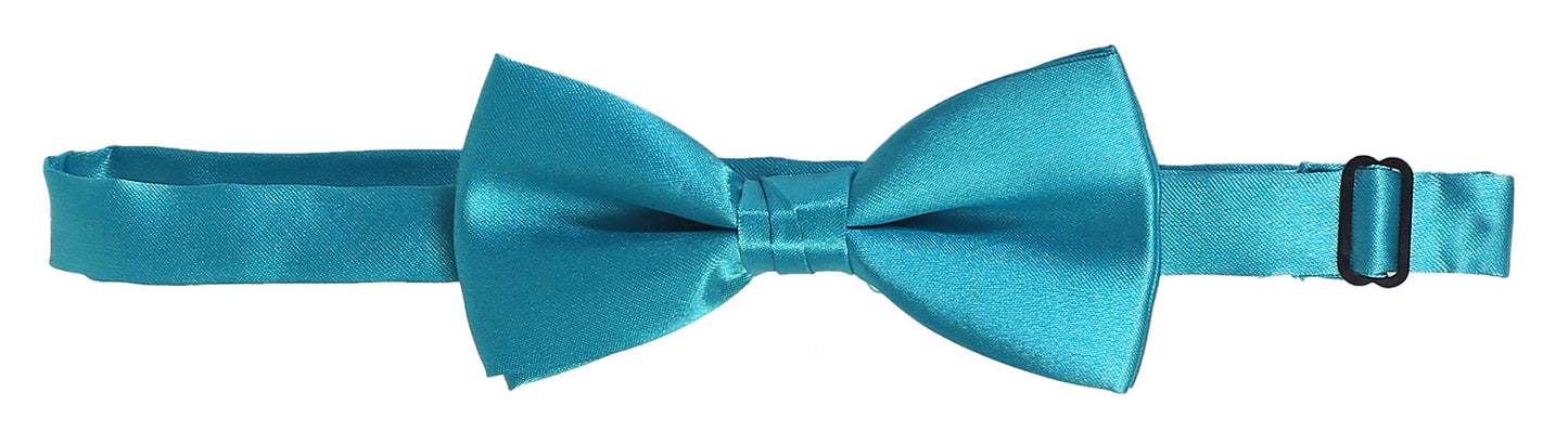 Wholesale Bow Tie Kids Boys Men Solid Satin