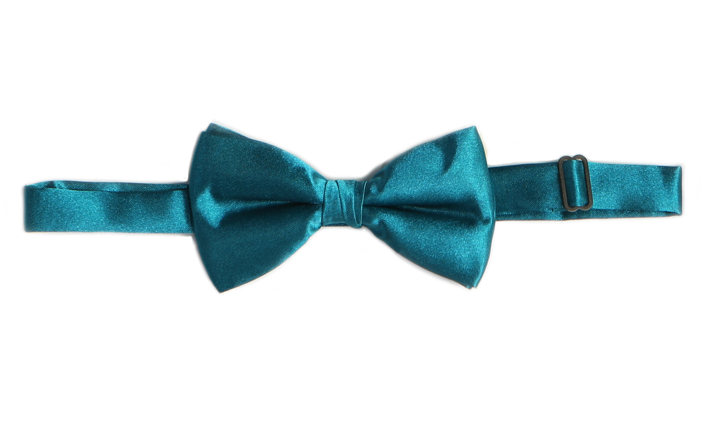 Wholesale Bow Tie Kids Boys Men Solid Satin