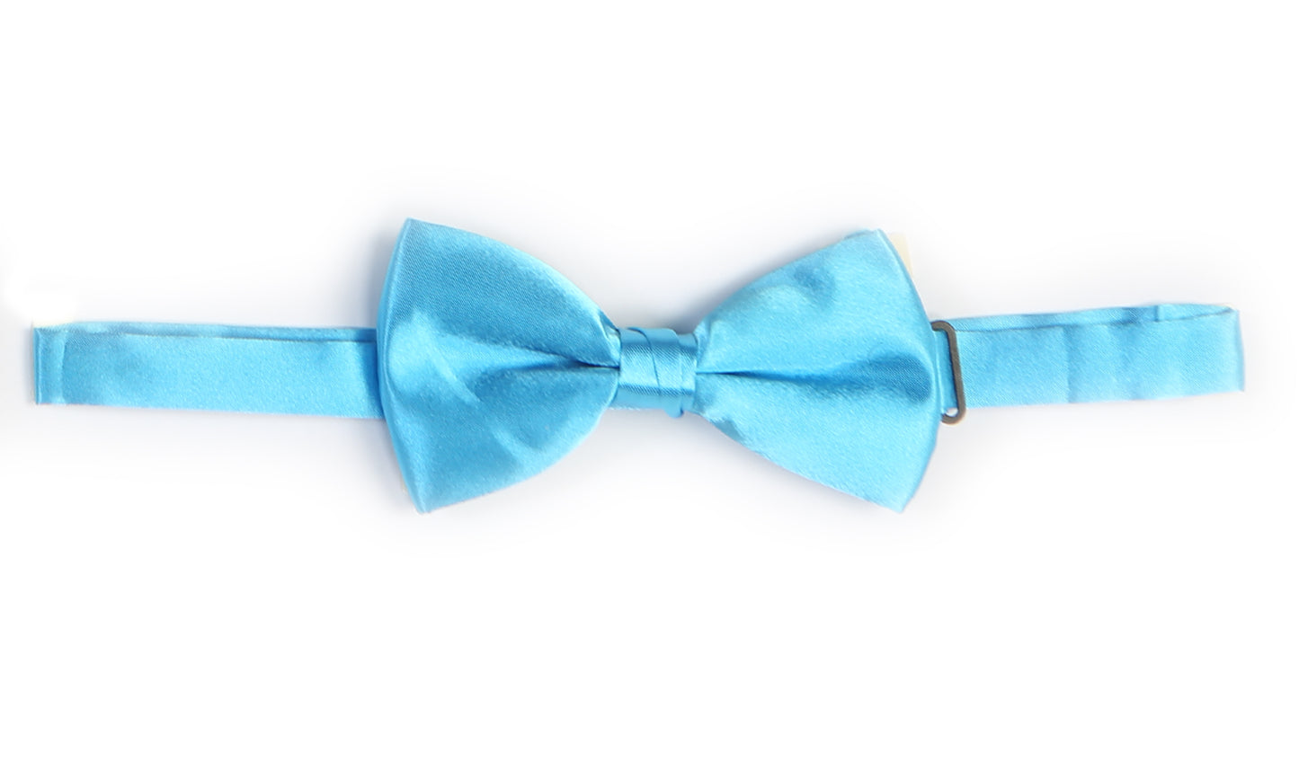 Wholesale Bow Tie Kids Boys Men Solid Satin