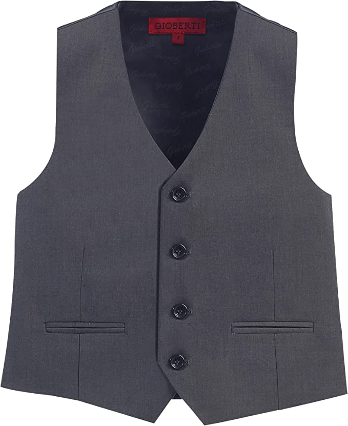 Formal Vest Suit 4 Button Toddler's Kids Boys GB-VS85
