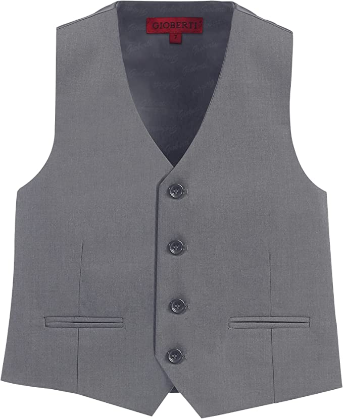 Formal Vest Suit 4 Button Toddler's Kids Boys GB-VS85