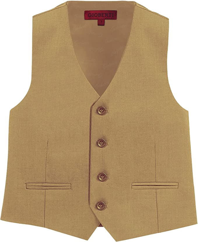 Formal Vest Suit 4 Button Toddler's Kids Boys GB-VS85