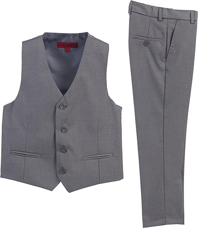 Boy's Formal 2 -Piece Suit Vest GB-BVS