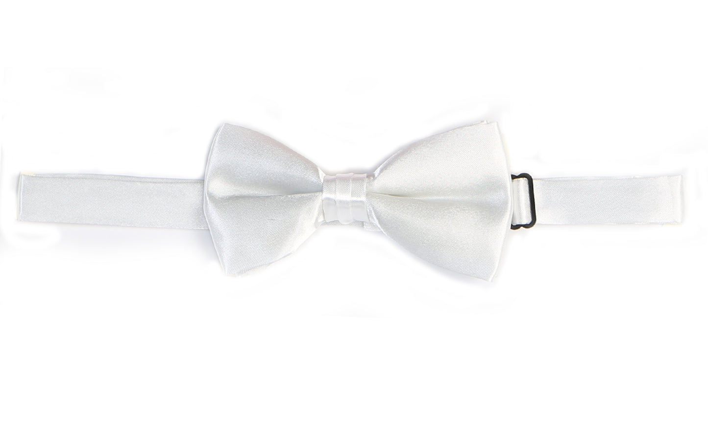 Wholesale Bow Tie Kids Boys Men Solid Satin