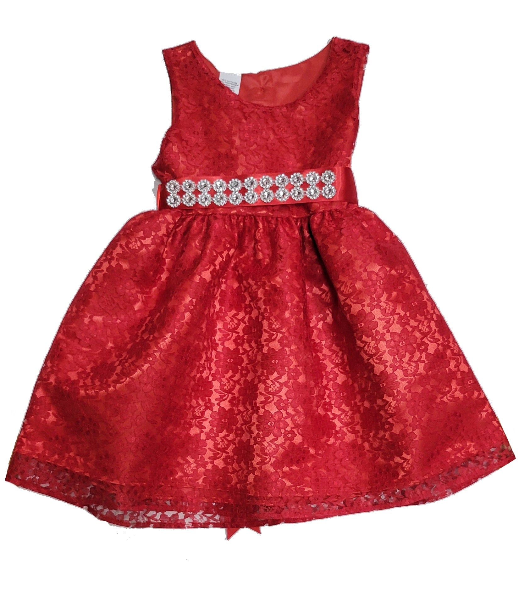 Wholesale-Flower-Girls-Dress-Red-Christmas