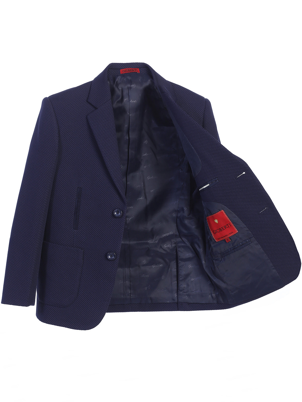 boys formal blazer suit jacket inside