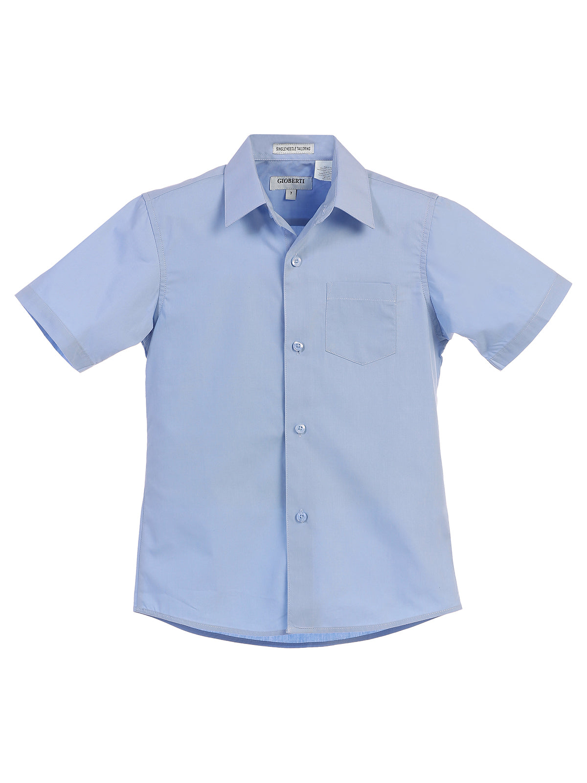 kids formal button down dress shirt-open