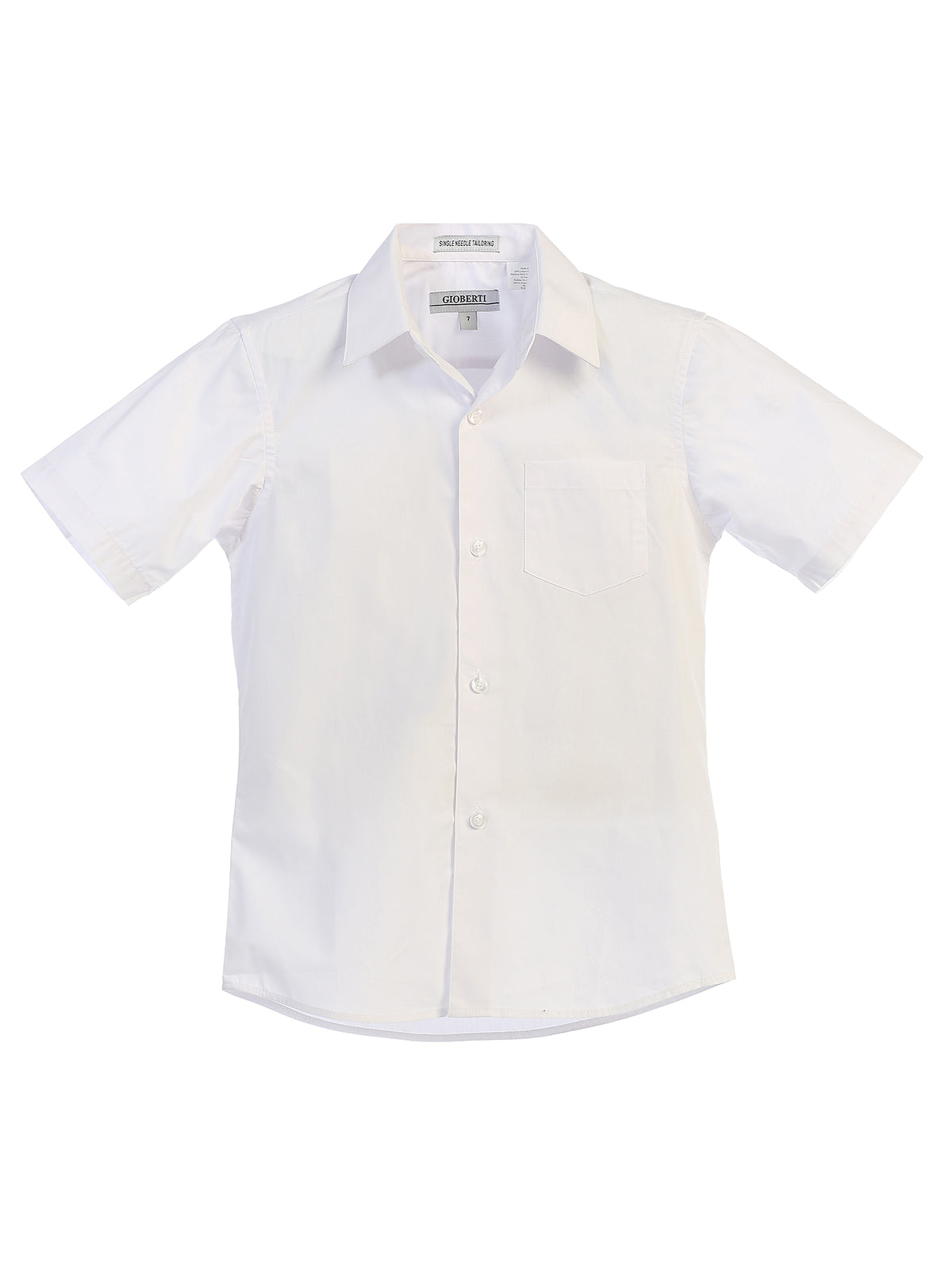 kids formal button down dress shirt-open