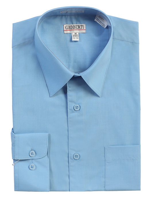 mens formal button down dress shirt