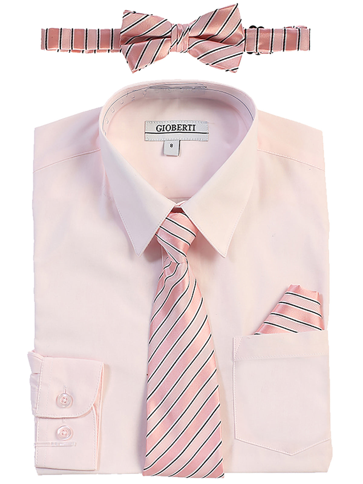 Shirt with tie set