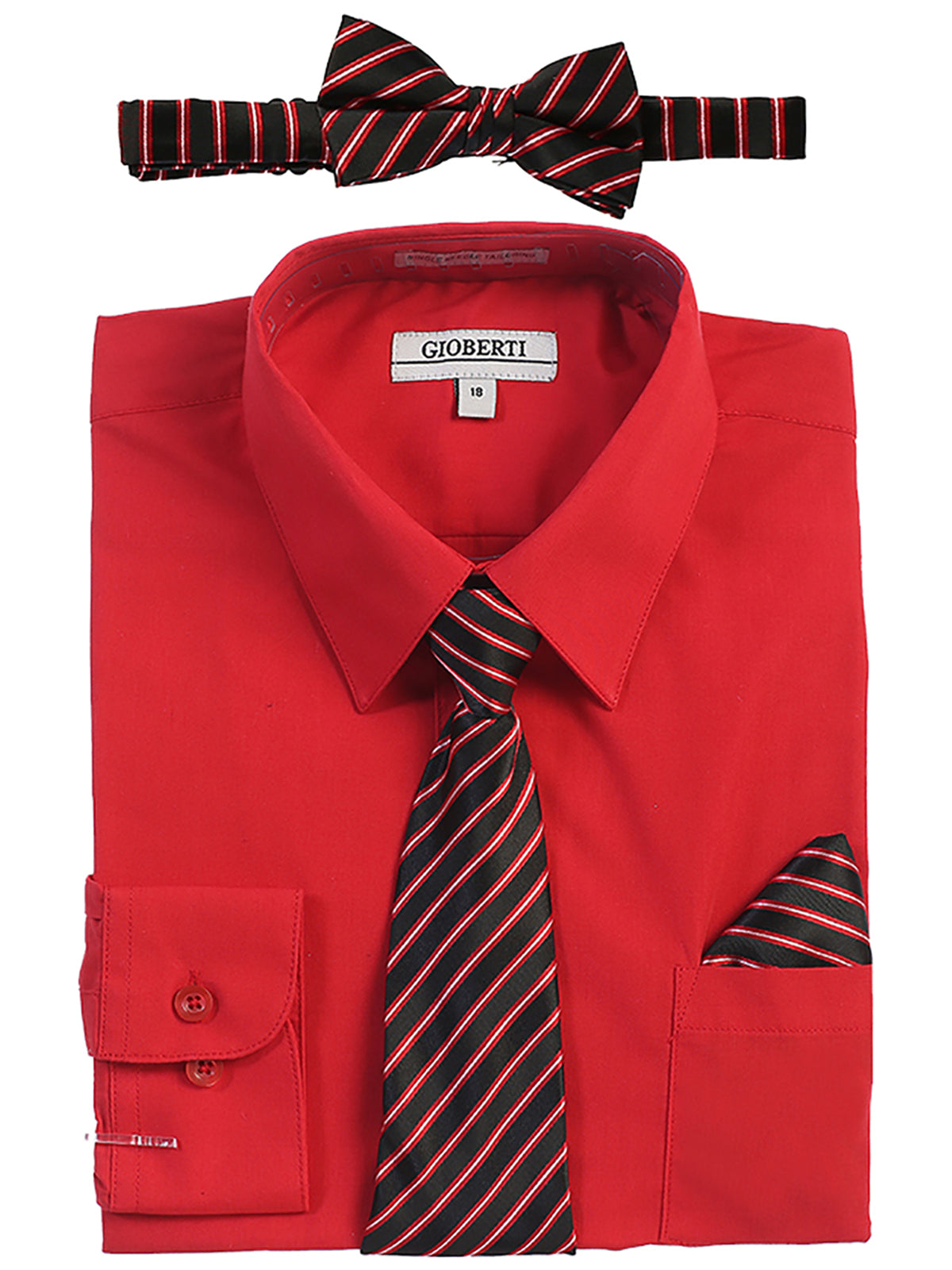 Shirt with tie set