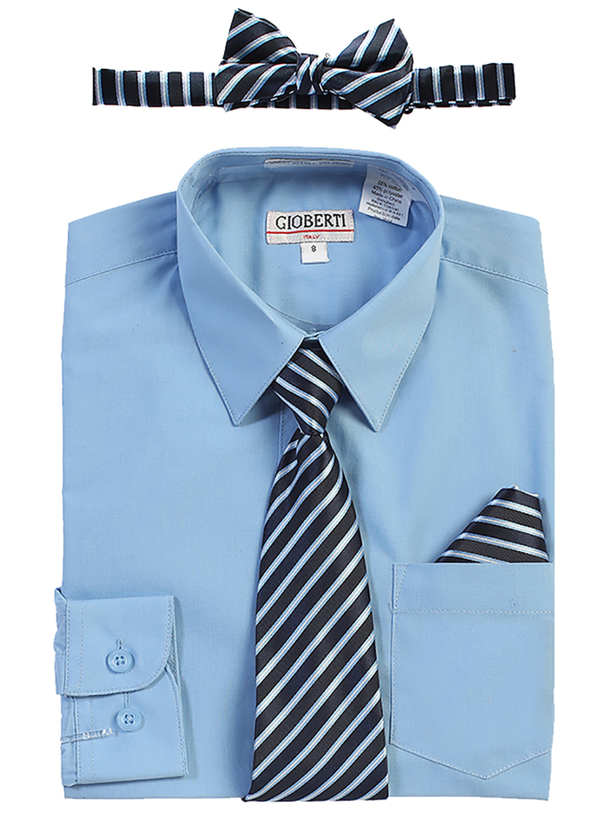 Shirt with tie set