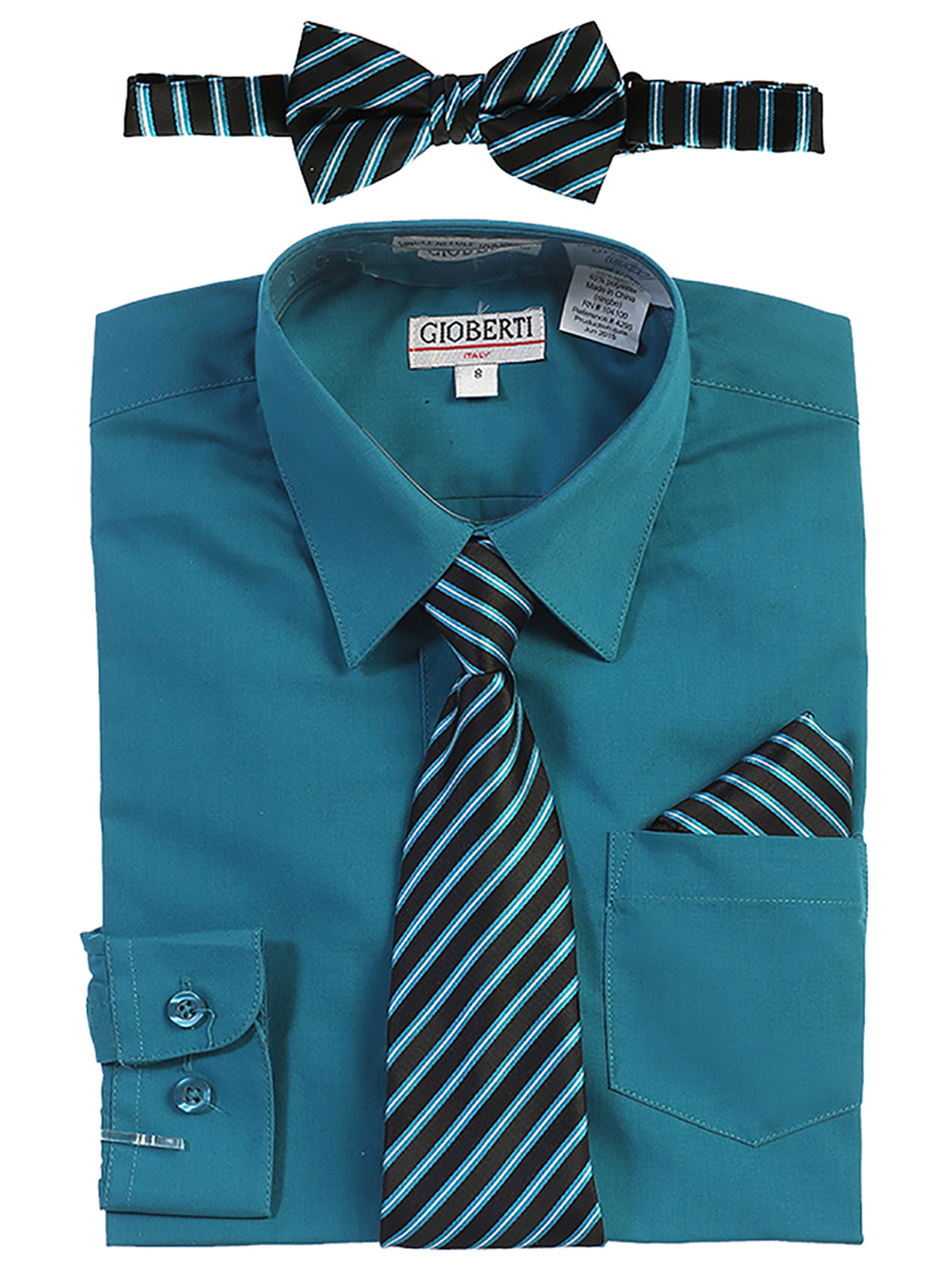 Shirt with tie set