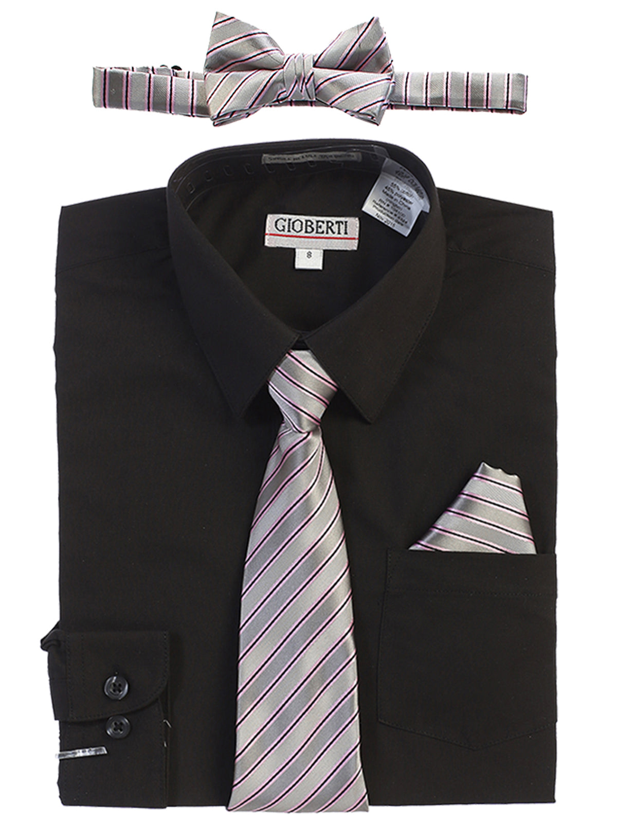 Shirt with tie set