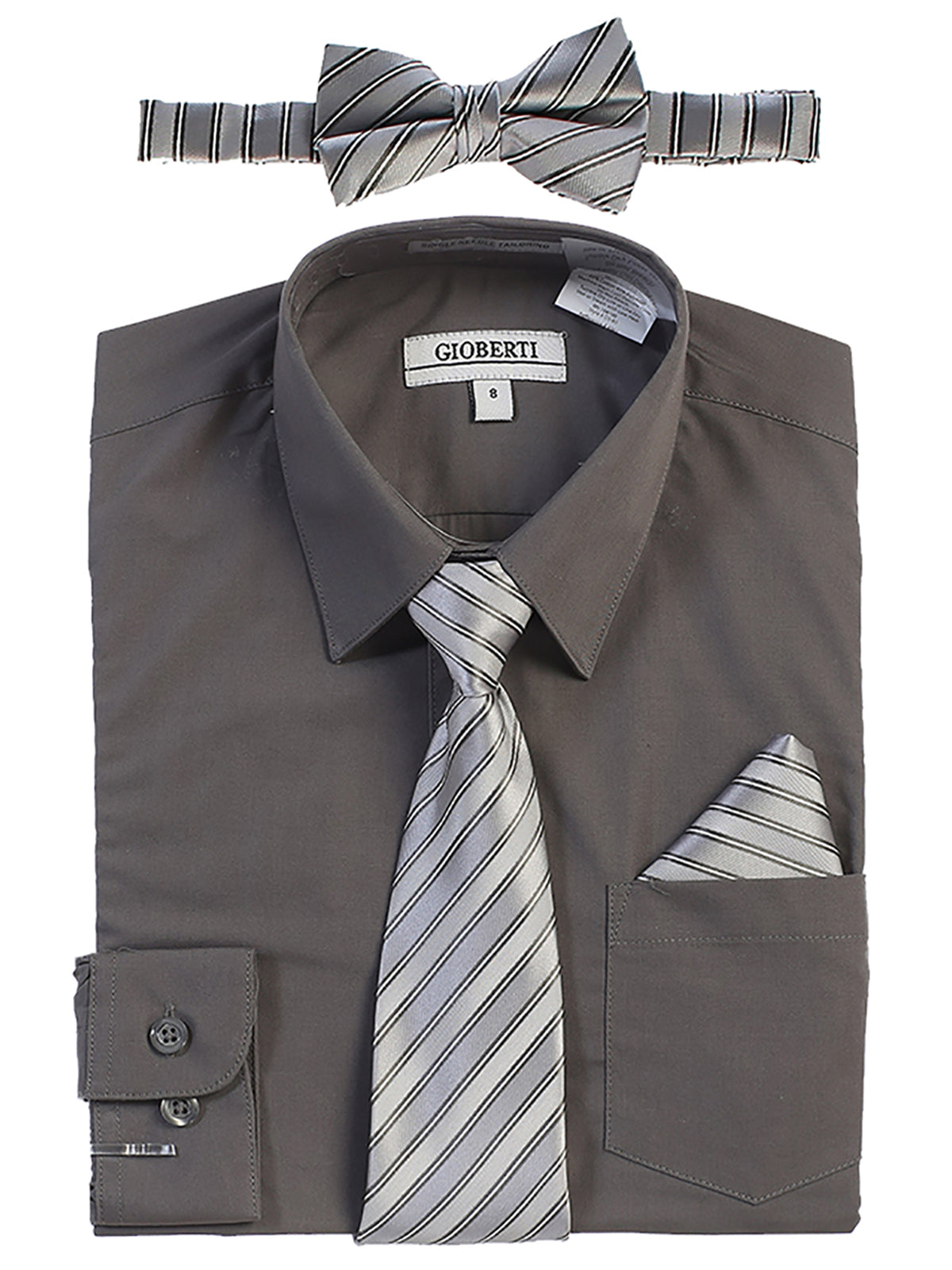 Shirt with tie set