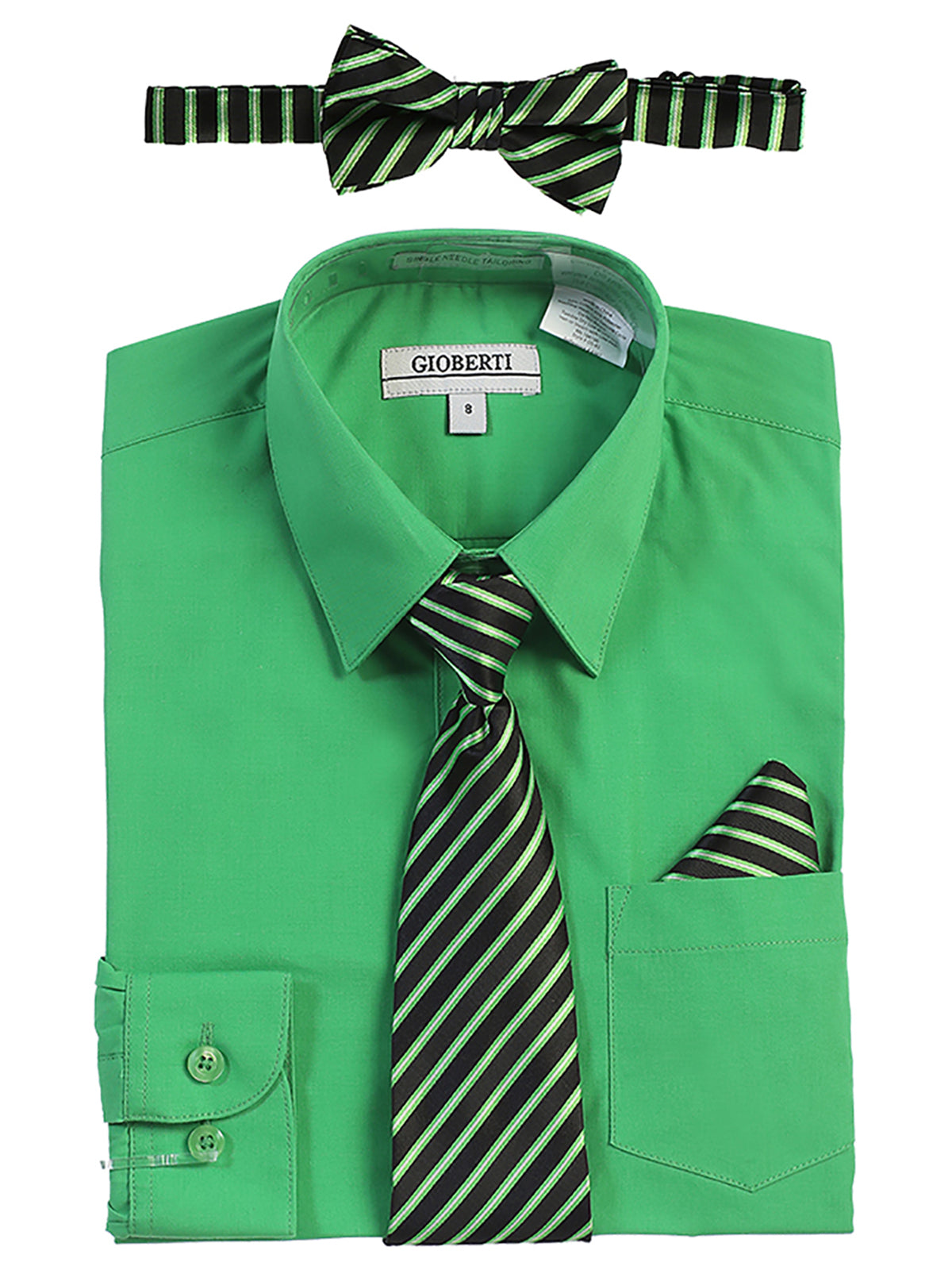 Shirt with tie set