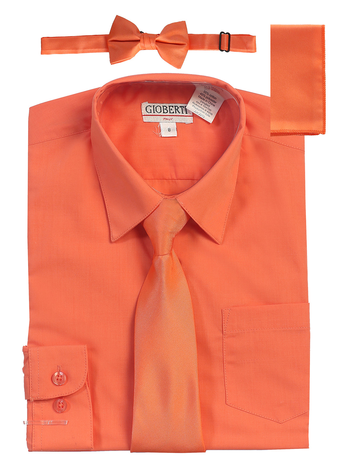 Shirt with tie set