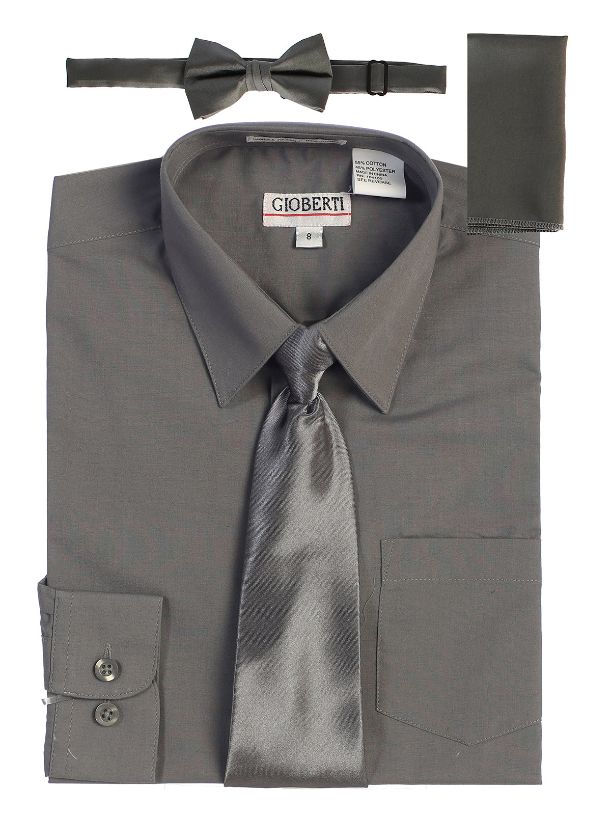 Shirt with tie set