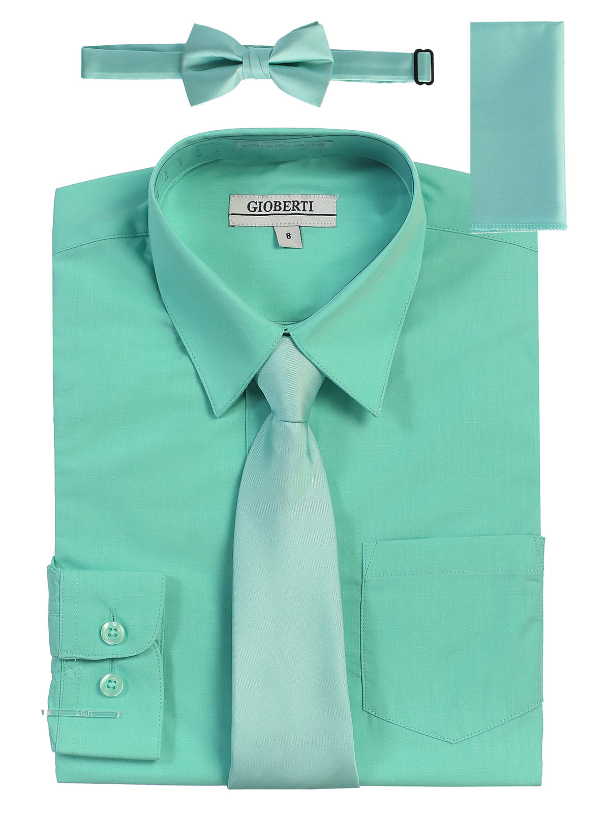 Shirt with tie set