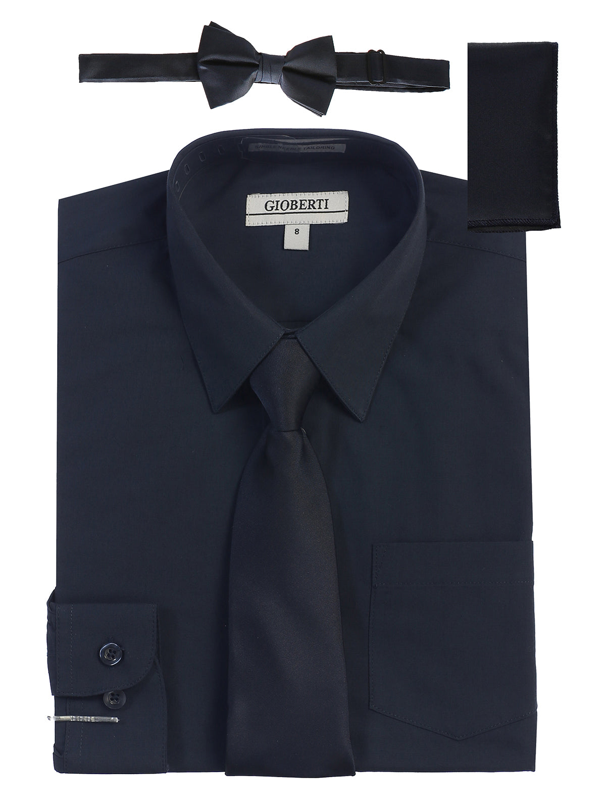 Shirt with tie set