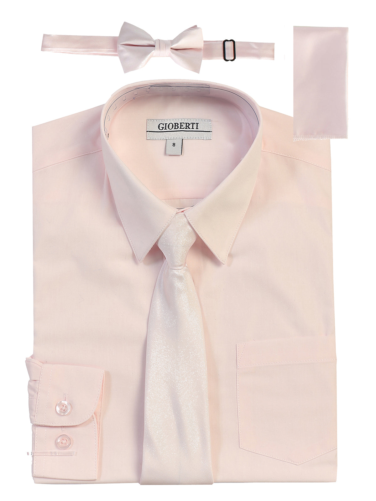 Shirt with tie set