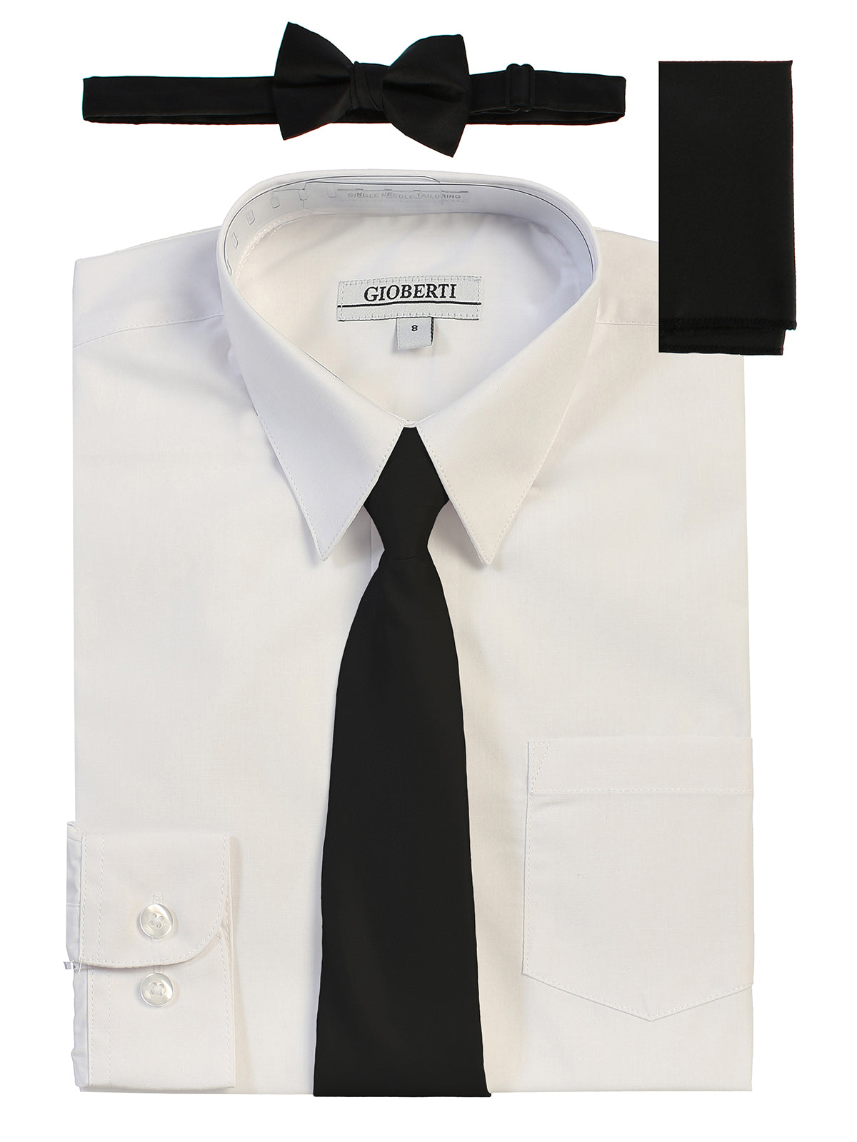 Shirt with tie set