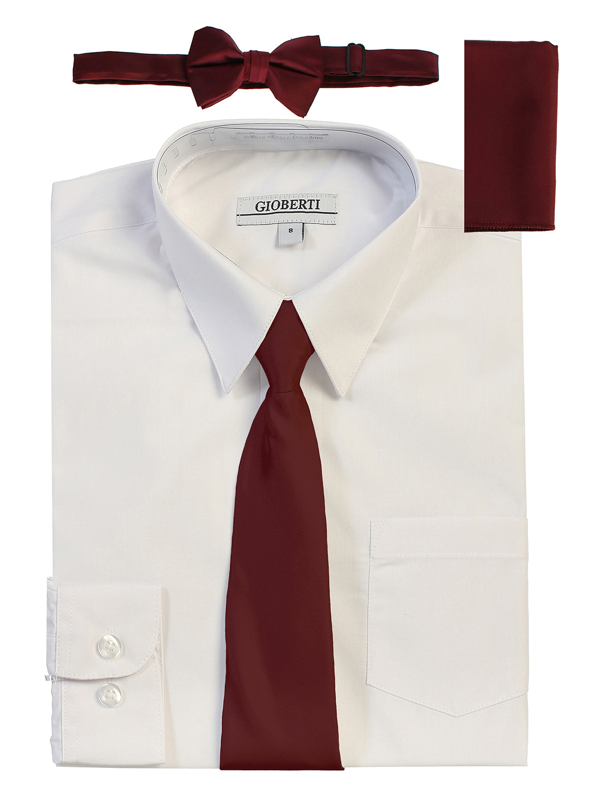 Shirt with tie set