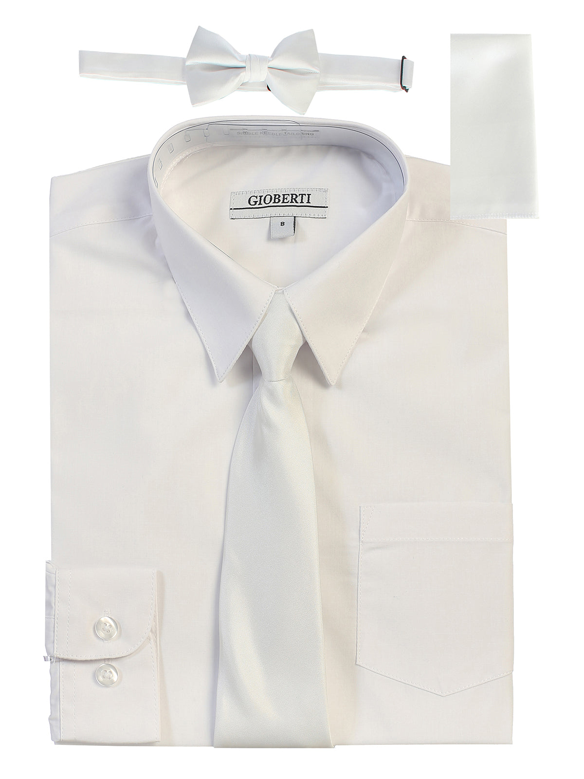 Shirt with tie set