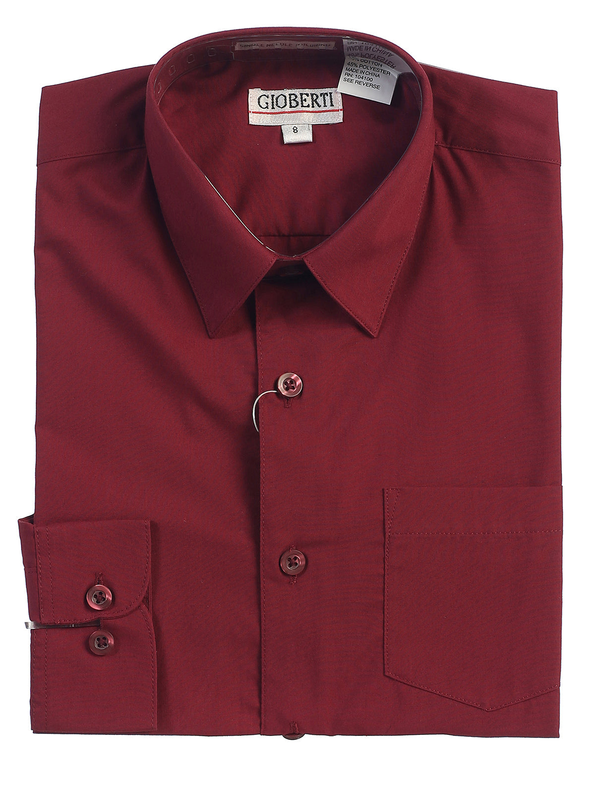 kids formal button down dress shirt