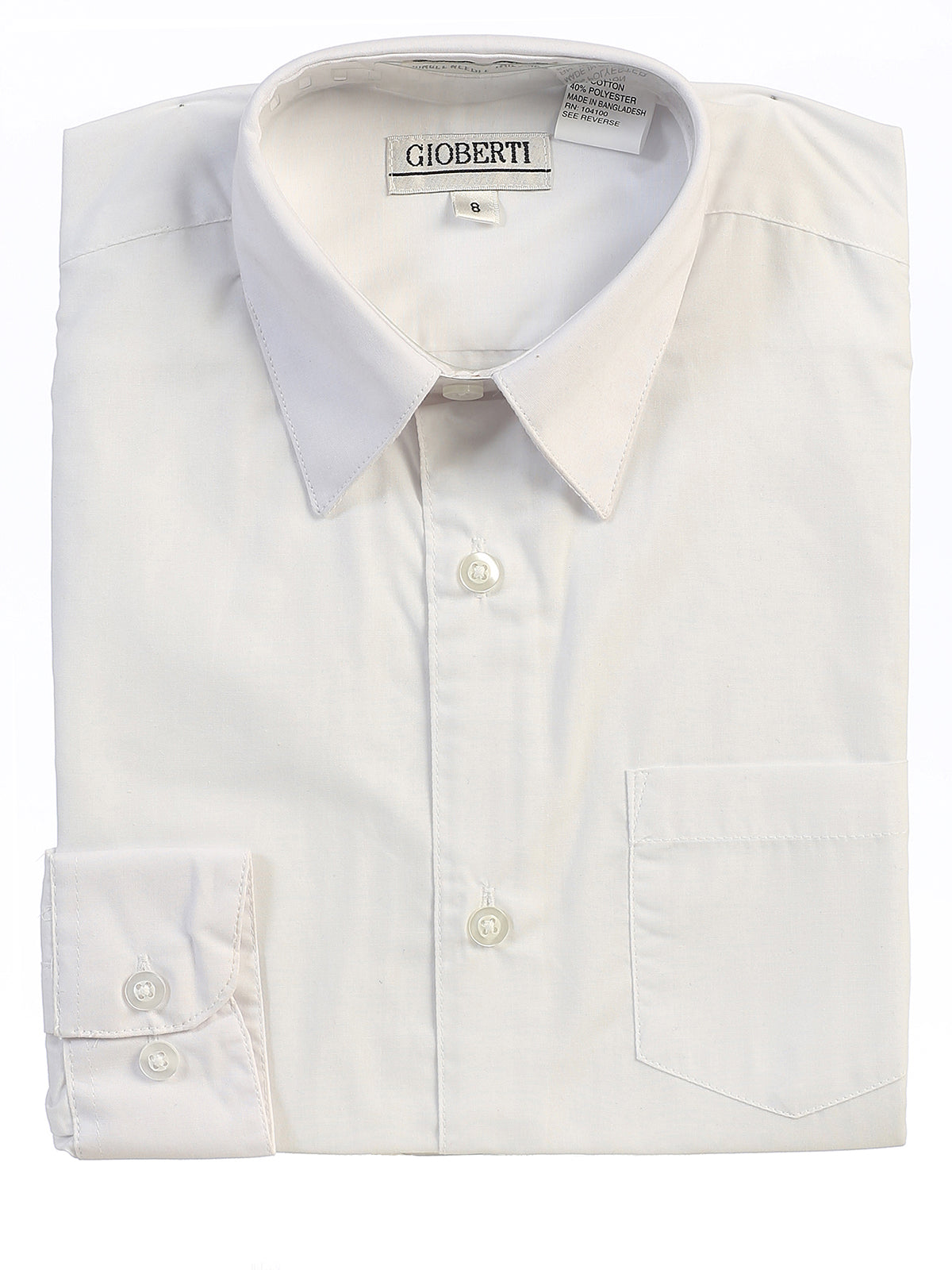 kids formal button down dress shirt