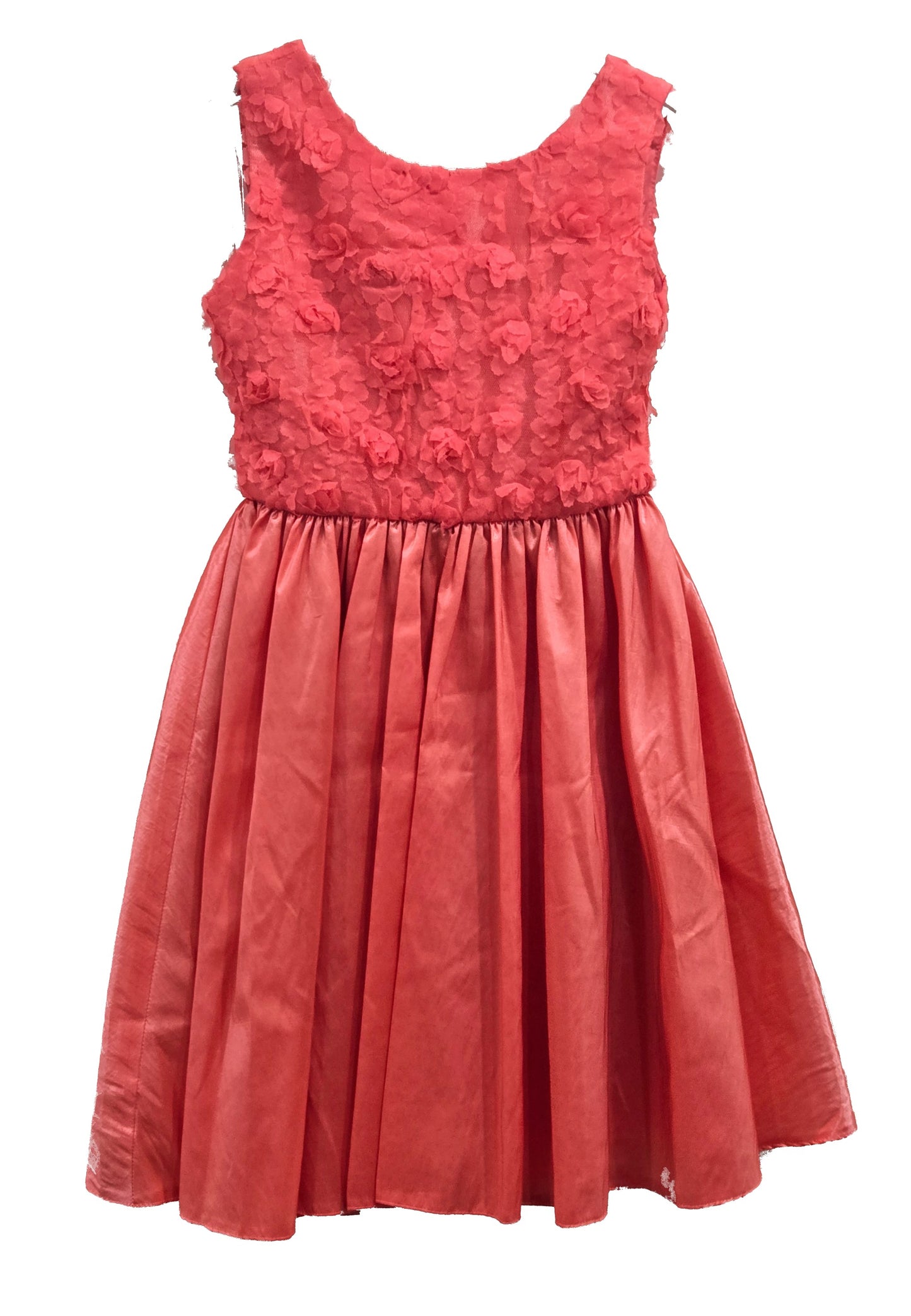 Girls 3D Floral Lace & Satin Special Occasion Dress Sizes 2-14 Wholesale Pack