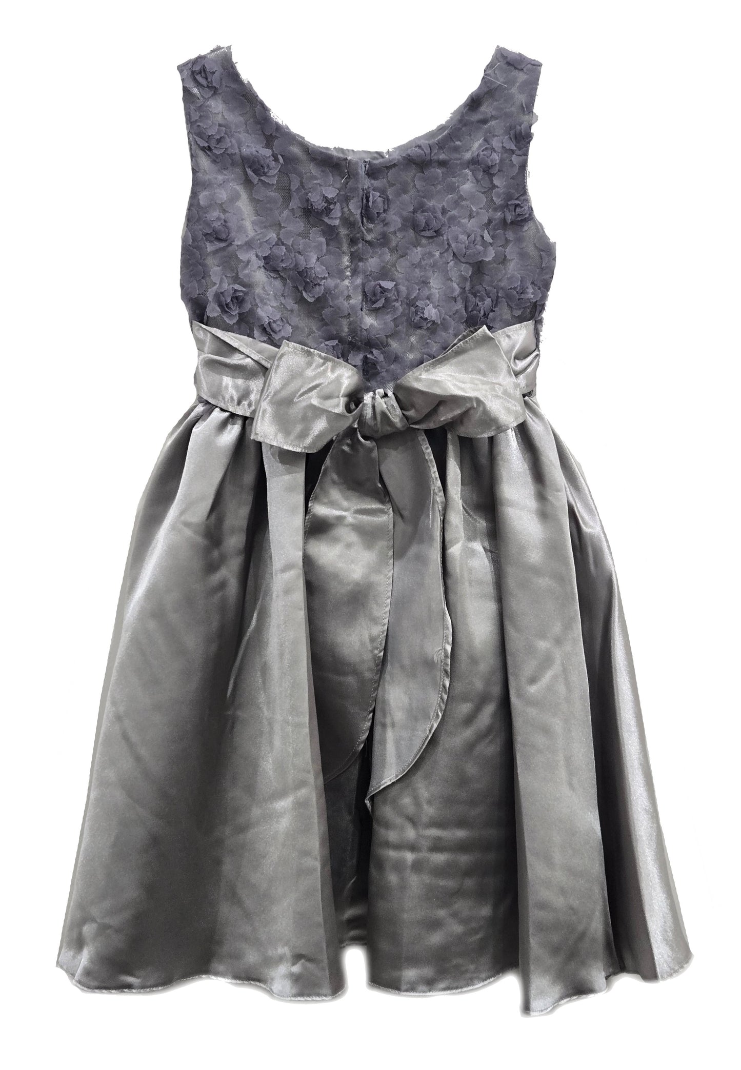 Girls 3D Floral Lace & Satin Special Occasion Dress Sizes 2-14 Wholesale Pack