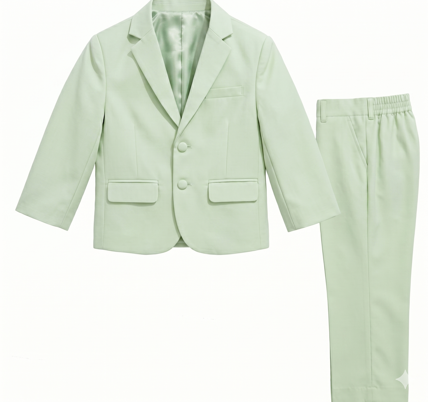 Boys Wholesale 2-Piece 100% Polyester Suit Set (Open Sizes 2T-16)