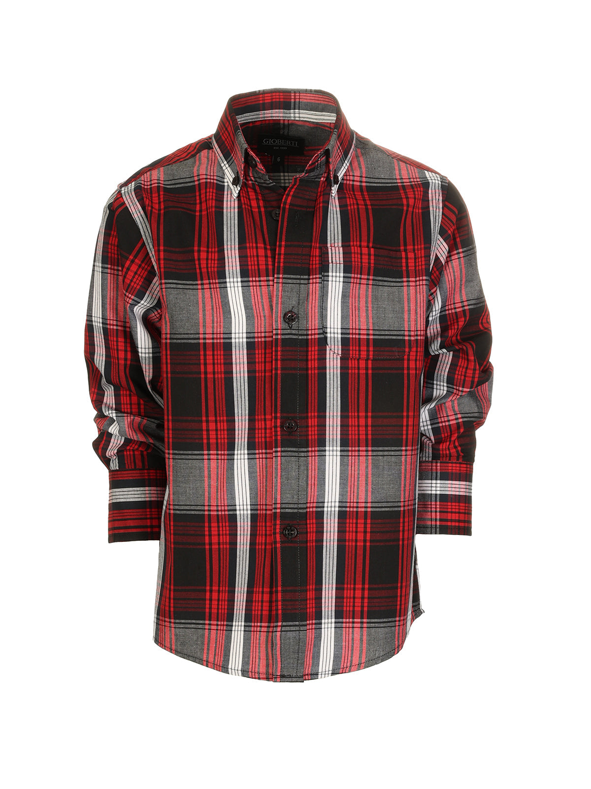 Boys Plaid Shirt