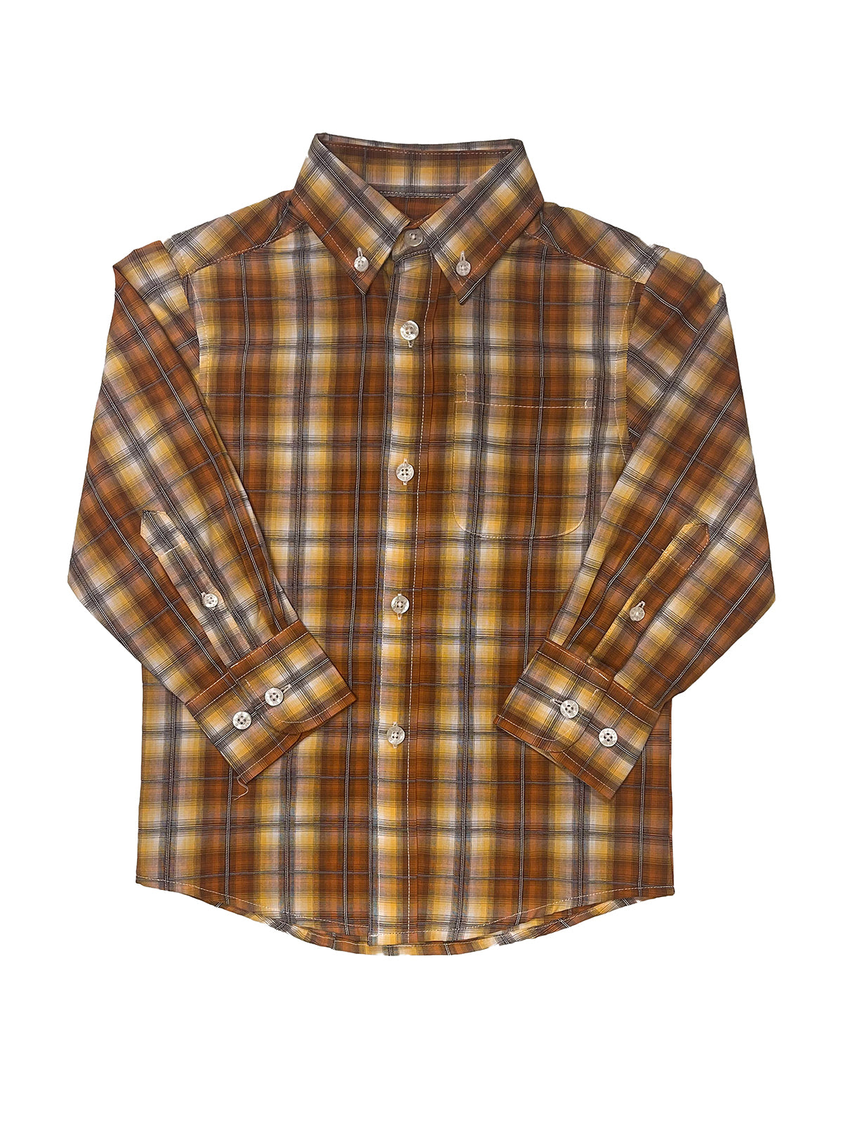 Boys Plaid Shirt