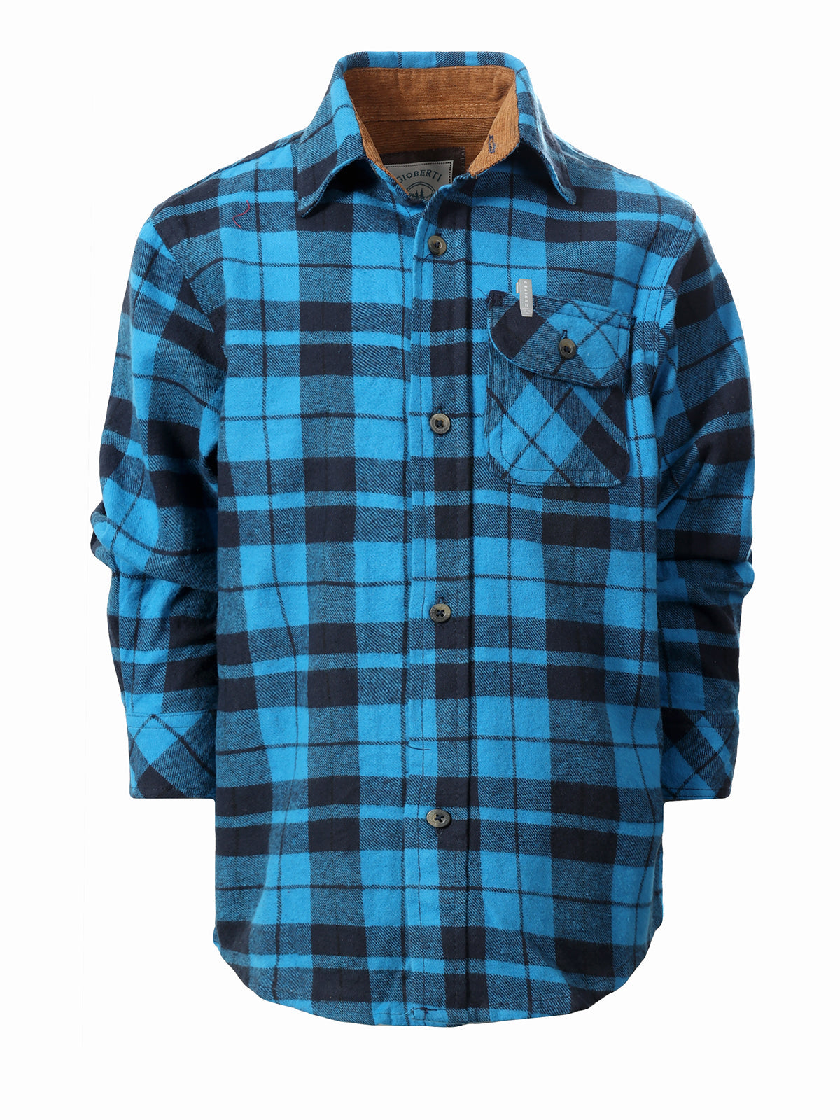 boys long sleeve plaid checked flannel